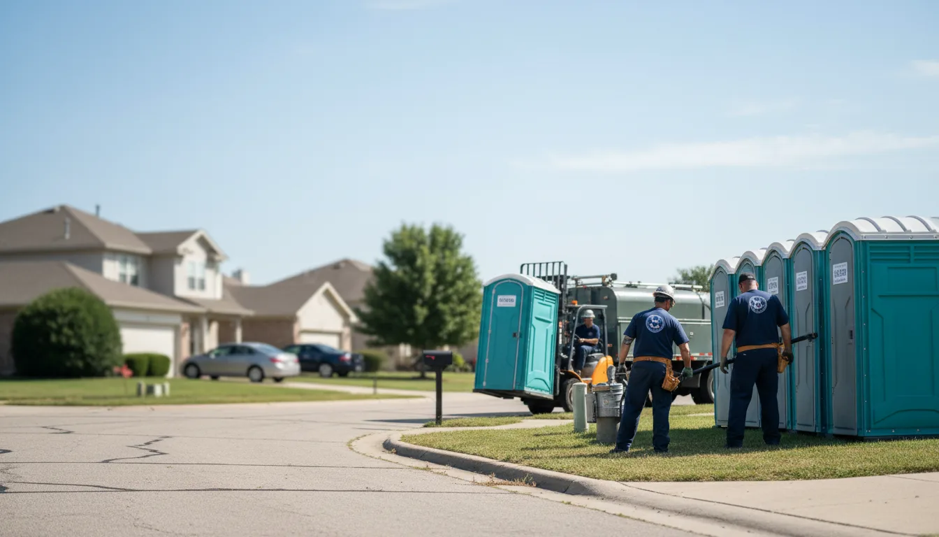 Porta Potty Rental in Kendall, WI near me